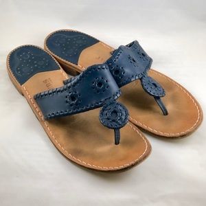 Jack Rogers Navy Sandals